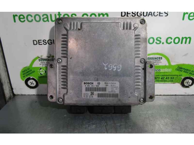 Блок управления двигателя 9655816780, 0281011522 Citroen C8