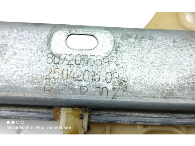 Электрический механизм для подъема окна без двигателя 807205569R Renault Clio IV