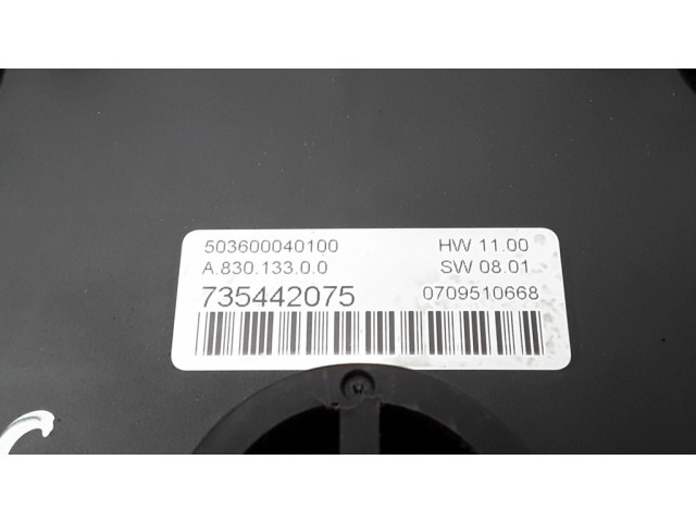 Блок управления климат-контролем 735442075, 0709510668   Fiat Bravo