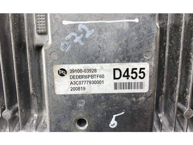Блок управления двигателя A3C0777930001, 3910003928 KIA Niro