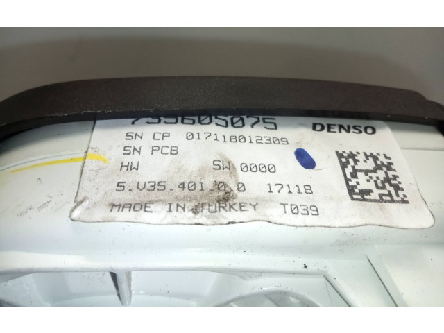 Модуль блока управления кондиционером 735605075, DENSO   Fiat Doblo