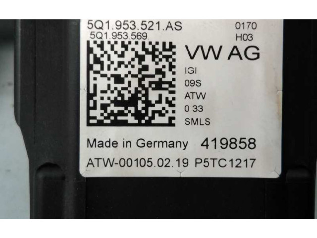 Ручка стеклоочистителей 5Q1953521AS, 5Q1953521AS   Volkswagen Passat Alltrack