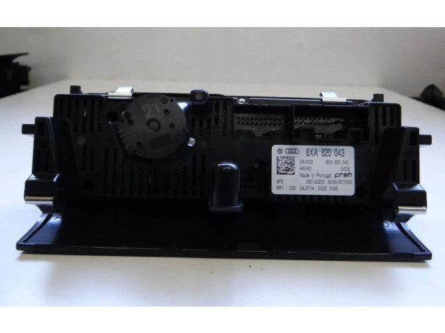 Блок управления климат-контролем 8XA820043, 8XA820043   Audi A1