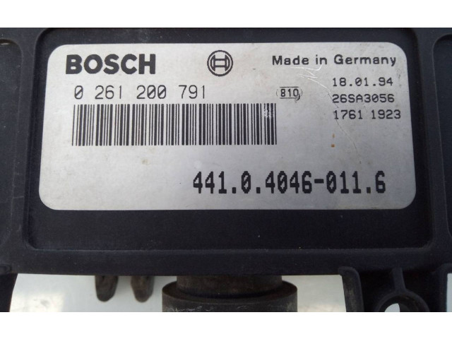 Блок управления двигателя 0261200791, 441040460116   Skoda Favorit (781)