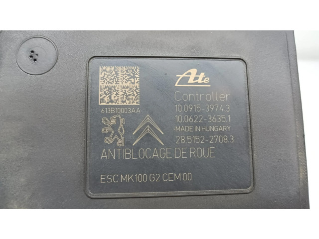 Блок АБС 9809312580   Peugeot  2008 I  2013-2019 года