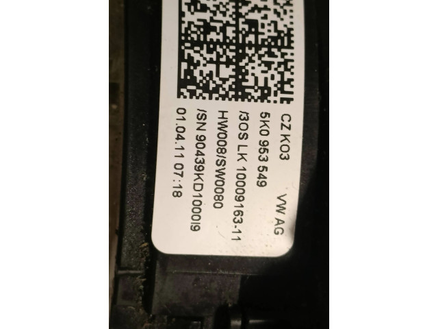 Подрулевой шлейф SRS 5K0953549, 90439KD1000 Volkswagen Caddy