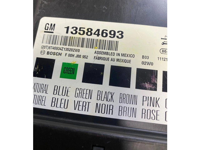 Блок управления двигателя 13584693, F00HJ00952 Chevrolet Camaro