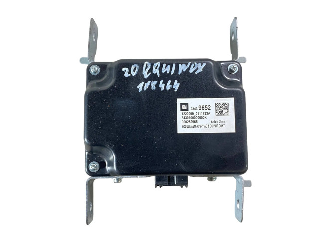 Блок управления 23439652, 000252965   Chevrolet Equinox