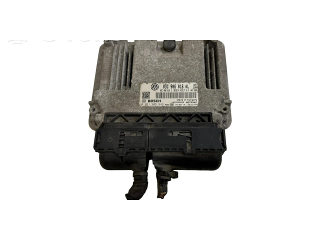 Блок управления двигателя 03C906016C, 0261S05949 Skoda Superb B6 (3T)