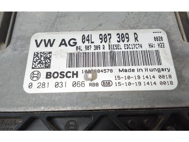 Блок управления двигателя 04l907309r Skoda Octavia Mk3 (5E)