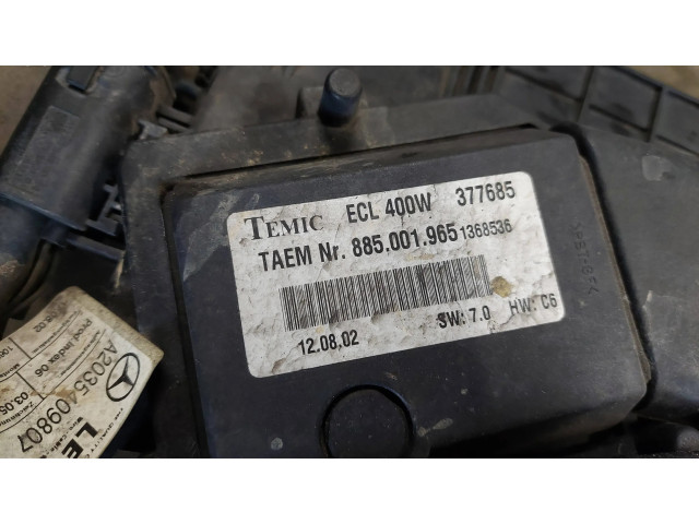 Вентилятор радиатора     A2035000193, G128Y20    Mercedes-Benz C W203 1.8