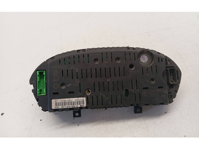 Панель приборов 6Y1919880A, 110080015 Skoda Fabia Mk1 (6Y)