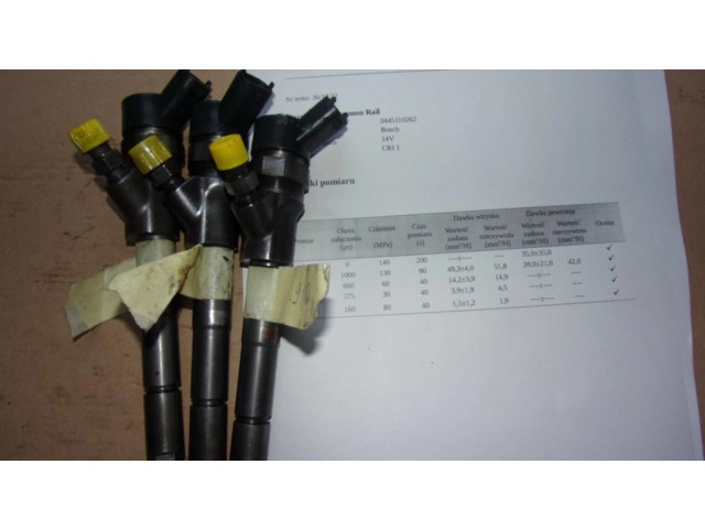 Vstřikovač 0445110262 Toyota Yaris pro naftový motor 1.4