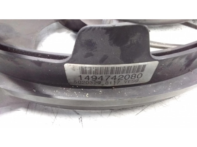 Вентилятор радиатора 1494742080 Citroen C8 2.0