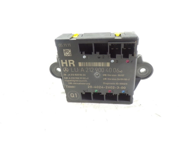 Блок управления A2129004206, A2129004006 Mercedes-Benz GLK (X204)