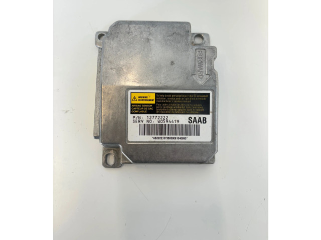 Блок подушек безопасности 12772222, W0594419 Saab 9-5