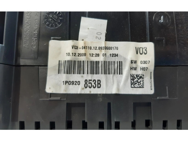 Přístrojová deska Seat Altea XL 2010 1P0920853B