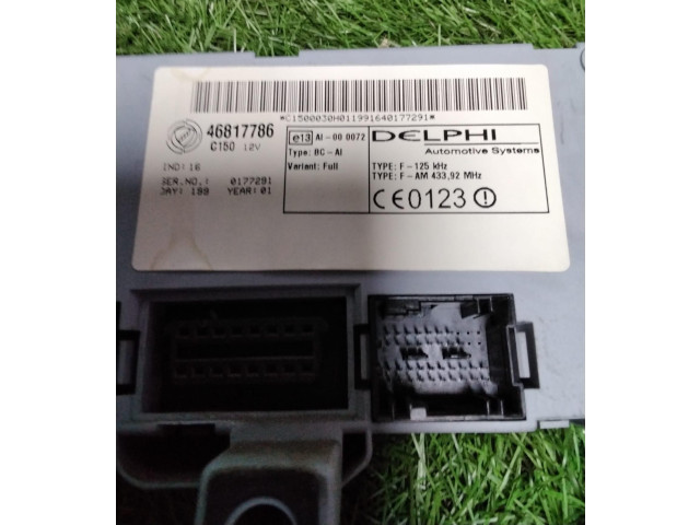 Řídící jednotka 55192305, 55192305   Fiat Punto (188) 2003