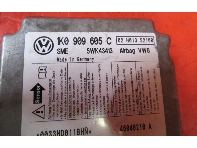 Блок подушек безопасности 1K0909605C Volkswagen Golf Plus