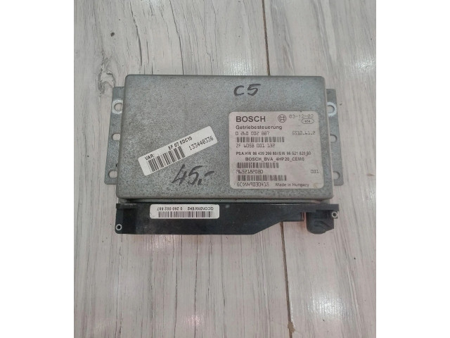 Блок управления коробкой передач 0260002887   Citroen C5