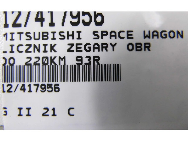 Спидометр (приборный щиток) MR147197, MR147197 Mitsubishi Space Wagon