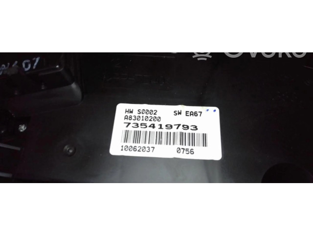 Блок управления климат-контролем 735419793 Fiat Grande Punto