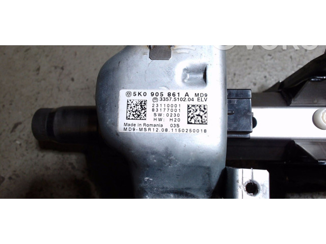 Рулевая рейка 5K0905861A, 1K1419502AT Volkswagen Golf VI 2008 - 2013 года