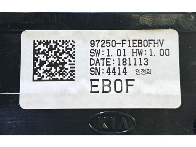 Блок управления климат-контролем 97250F1EB0, 181113   KIA Sportage