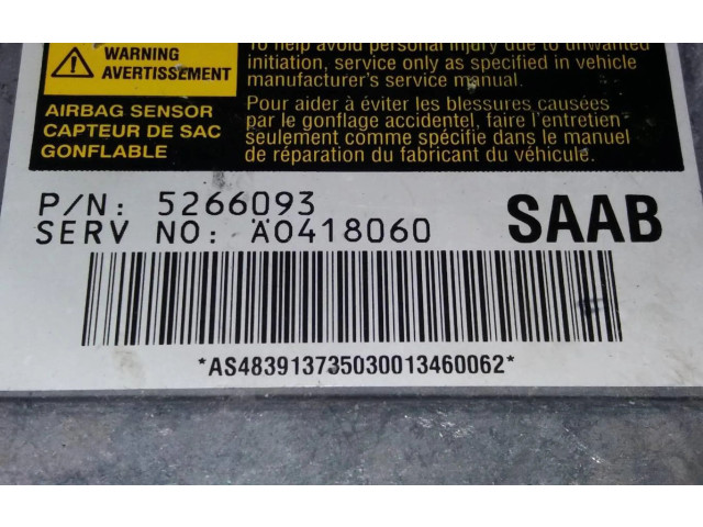 Блок подушек безопасности 5266093 Saab 9-5
