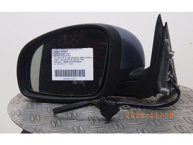 Зеркало электрическое Skoda Fabia Mk2 (5J) 2007 - 2014 года