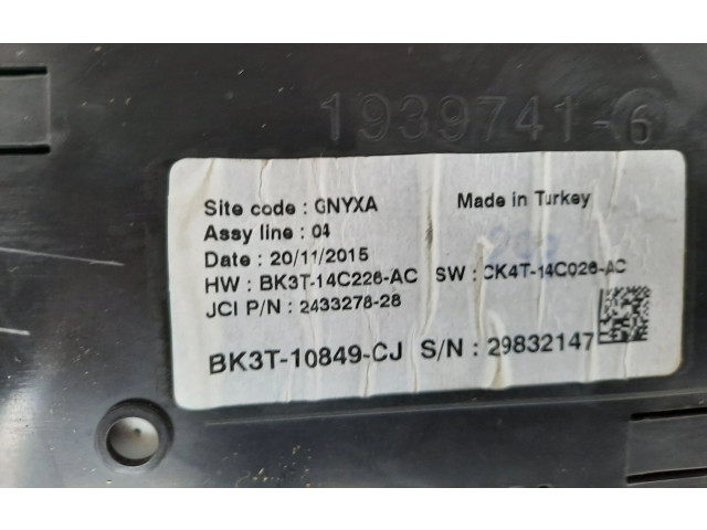 Панель приборов BK3T-10849-CJ, BK3T-14C226-AC Ford Transit Custom