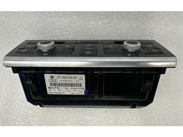 Блок управления климат-контролем 4F1820043AG, 4F0910043A Audi A6 S6 C6 4F
