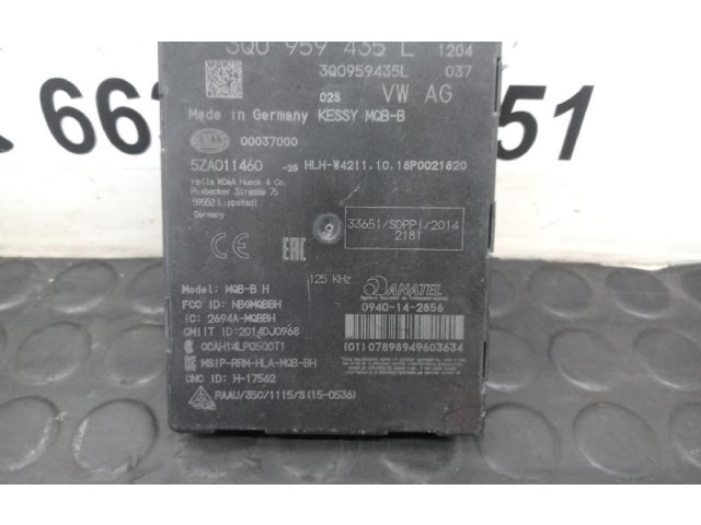 Блок управления 3Q0959435L   Volkswagen Golf VII