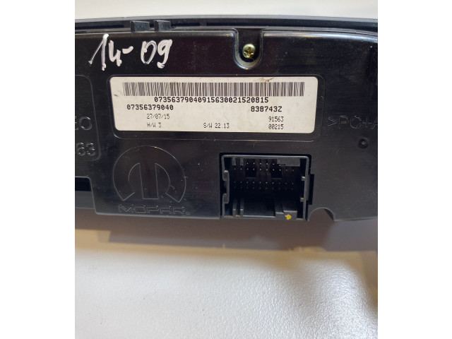 Блок управления климат-контролем 07356577940   Jeep Renegade