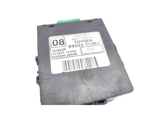 Блок управления редуктора коробки передач (раздатки) 89533-71080, 363811-11630 Toyota Hilux (AN10, AN20, AN30) 2013
