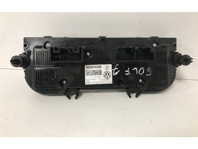 Блок управления климат-контролем 5G0907426M, 5HB011176   Volkswagen Golf VII