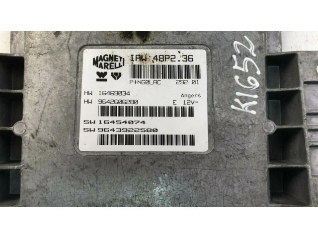 Блок управления 9643922580, K1652 Citroen C5