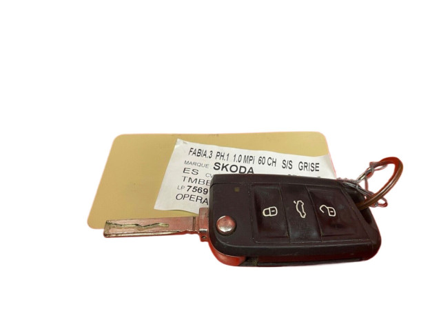 Комплект блоков управления 04C907309J, 0261S09676 Skoda Fabia Mk3 (NJ)