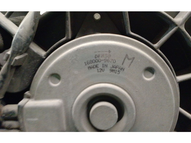 Вентилятор радиатора     19020RSRE01, 1680009670DENSO    Honda Civic IX 