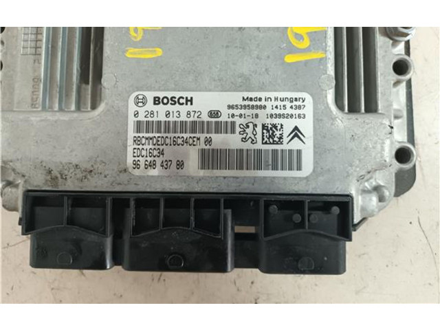 Volant Citroen Berlingo 2008 9653958980, 0281013872