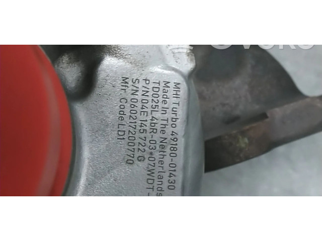 Turbodmychadlo Нагнетатель 04E145722G, 04E145715B Volkswagen Tiguan CZEA