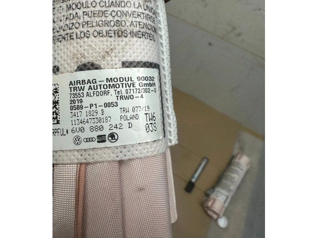 Рулевая рейка  Надувная подушка для сиденья 6v0880242d, 34171829B   Skoda Fabia Mk3 (NJ) 2015 - 2021 года