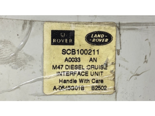 Блок управления постоянной скорости (cruise)