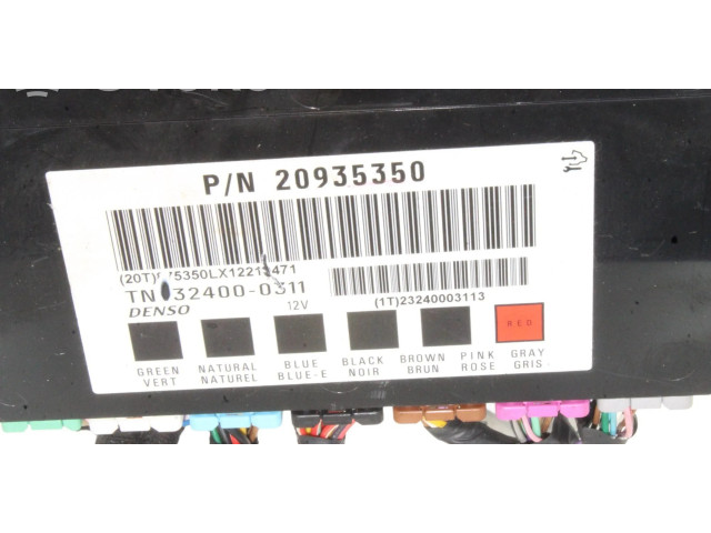 Блок комфорта 20935350   Chevrolet Captiva   