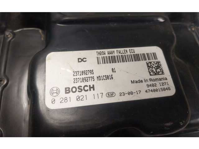Řídící jednotka 237109279S, 0281021117   Renault Express 2024