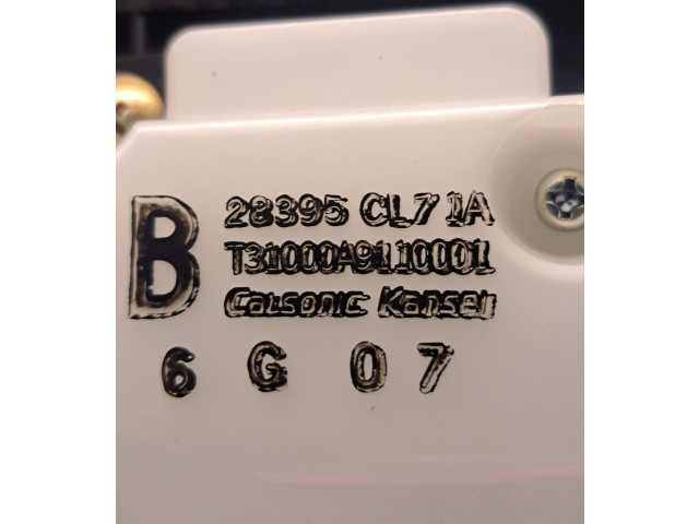 Блок управления климат-контролем 28395CL71A, 13100091100001   Infiniti FX