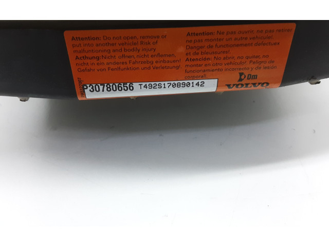 Подушка безопасности водителя 30780656 Volvo S80