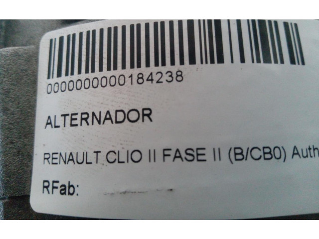 Генератор Renault Clio II