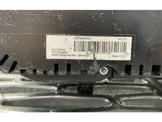 Панель приборов A2C53219792, A2C53219792 Audi Q3 8U