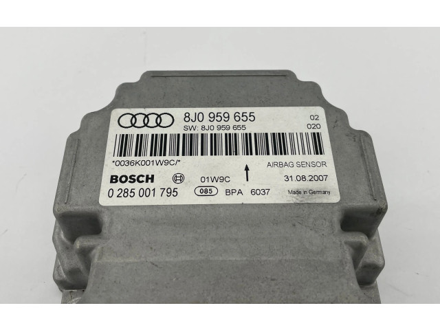 Блок подушек безопасности 8J0959655, 0285001795   Audi TT TTS Mk2